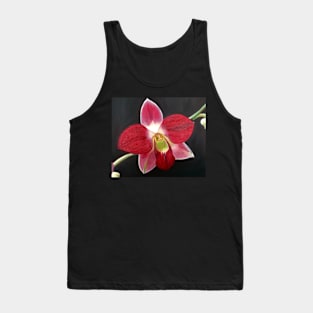 Blooming Red Orchid Tank Top